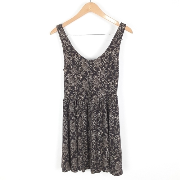 Free People Paisley Print Boho Dress - Picture 8 of 9